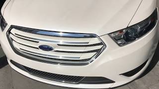 2017 Ford Taurus Platinum Start and Review