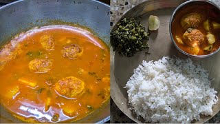 ଥଣ୍ଡା ପାଗରେ ଅଣ୍ଡା ତରକାରୀ ##Egg Curry##odia vlog@Puspa-Satya