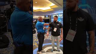 Compliant Technologies The Glove. Stop The Fight Now Demonstration (Tazer Glove) Shot Show 2023