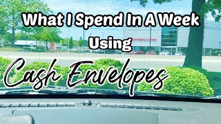 WHAT I SPEND IN A WEEK | Cash Envelope System | Tracking Expenses