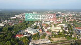 Goleniów z lotu ptaka 03/10/2020 by DRONHOME.PL Panorama miasta