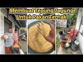 Proses membuat tepung jagung sendiri untuk pakan ternak