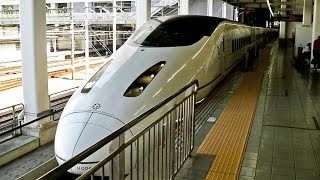 【九州新幹線】 800系「つばめ317号」 博多駅 発車メロディ+発車 / JR九州