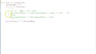 Decryption Help - python programming