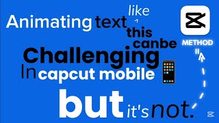 Typography Motion Graphics in CapCut: A Complete Guide