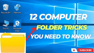 Computer Tricks | #folder #windows #file #password #icon