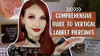 Comprehensive Guide to Vertical Labret Piercings