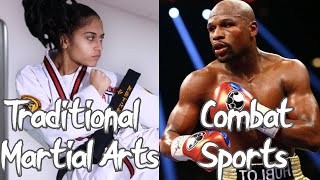 The REAL Difference Between Traditional Martial Arts and Combat Sports