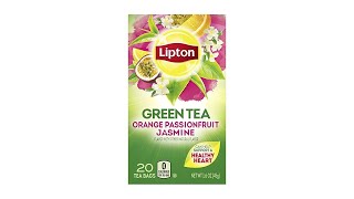 Lipton Green Orange Passionfruit Jasmine Review