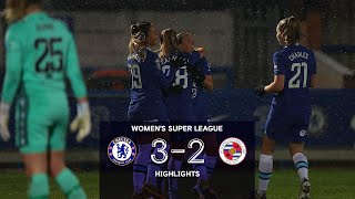 Chelsea 3-2 Reading | Highlights | Matchday 10 | Women's Super League 2022/23