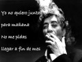 Contigo - Joaquin Sabina (letra)