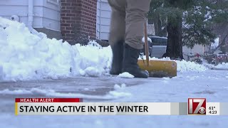Doctors offer tips on how to stay active during winter months