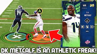 DK Metcalf is an Athletic Freak.. Bodying Everybody! Madden 23