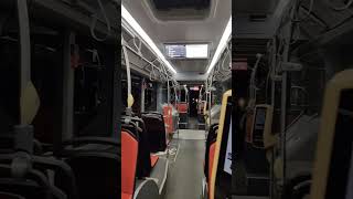 Night Bus at Bratislava #viral #shorts