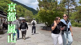 2023年5月15日 観光客で賑わう京都嵐山を歩く 【4K】Walking around Arashiyama,Kyoto