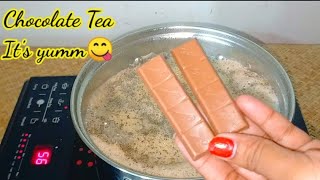 Chocolate Tea Recipe Without Cocoa Powder|Chocolate Chai Recipe|Dairy Milk Chai😋😋