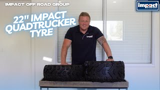 Impact Quadtruck 22' Tyre Design | Impact Off Road Group