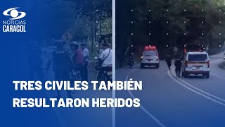 Ataque a patrulla policial en Piendamó, Cauca, deja un uniformado muerto y cuatro más heridos