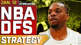 NBA DFS Strategy Sunday 1/12/25 | DraftKings \u0026 FanDuel NBA Lineup Picks