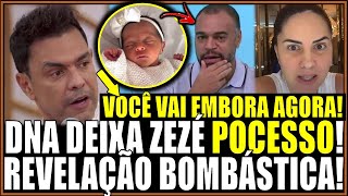 URGENTE!! ZEZÉ DI CAMARGO ‘QUEBRA TUDO’ APÓS DNA REVELAR ... DENILSON PAI DE CLARA?