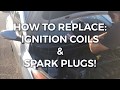 HYUNDAI ELANTRA SPARK PLUG AND IGNITION COIL REPLACEMENT FAST & EASY! TUNE UP HYUNDAI ELANTRA