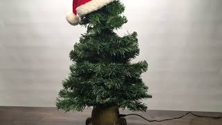 Custom Gemmy 2ft Douglas fir the talking tree!