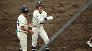 國學院久我山《 5回裏 3ベースとスクイズで2点返す！ 》帝京 - 國學院久我山 2022年10月22日(土)秋季東京都高校野球大会｜3回戦 Baseball