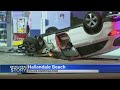 Car Crashed Into Gas Pump On Hallandale Beach