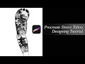 How To Design A Tattoo Sleeve Concept Using PROCREATE