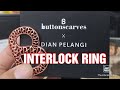 INTERLOCK RINGS - Exclusive From BUTTONSCARVES - Unboxing and Review (Rose Gold)