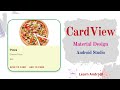 🔥CardView Material Design in Android Studio🔥🔥#CardView #android_studio #material_design