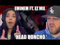 My Girlfriends First Time Reaction to: Eminem - Head Honcho (feat. Ez Mil) [Official Audio] GO EZ!!