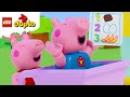 LEGO DUPLO 🛍️  Supermarket Shopping List Song 📝  Peppa Pig Nursery Rhymes & Kids Songs