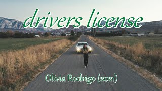 【和訳】drivers license - Olivia Rodrigo｜Lyrics & Japanese｜失恋ソング｜オリヴィア・ロドリゴ💜｜グラミー受賞曲🚗