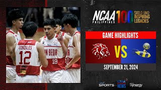 San Beda vs. JRU (Men's Basketball Round 1 Highlights) | NCAA Season 100