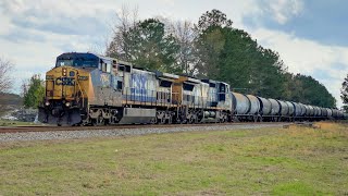 YN2 Dash 8 Leads Dash 8 Pair on CSX F716