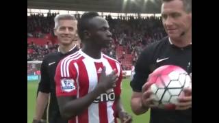 Southampton’s Sadio Mane has match ball stolen by referee Andre Marriner