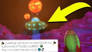 The Jailbreak Meteor Is An Alien Roblox Jailbreak - roblox lover 69 jailbreak alien