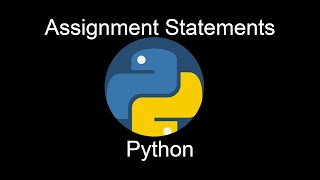 Python 1.10 - Assignment Statement and Operations