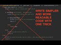 Write simpler and more readable python code using one trick: if inversion