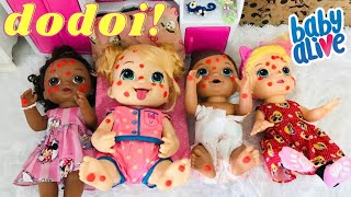 MINHAS BABY ALIVE PEGARAM CATAPORA COM MASSINHA DE MODELAR PLAYDOH ESTÃO DODÓI, VOU DAR MAMADEIRAS 1