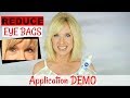 Application DEMO How To Remove UNDER EYE BAGS! Under $15 Application DEMO How To Remove UNDER EYE BAGS! Under $15