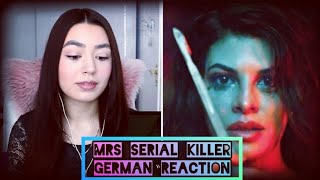 GERMAN REACTION | Mrs. Serial Killer Official Trailer | Jacqueline Fernandez, Manoj B| Netflix India