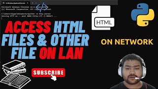 How to Access HTML Files & other File on LAN with Python | oneArena