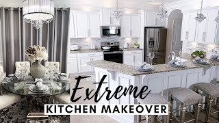 DIY KITCHEN MAKEOVER On A Budget | Before + After Transformation
