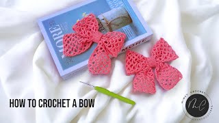 How to crochet bow