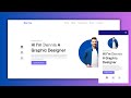 Responsive personal portfolio template using HTML CSS and JavaScript