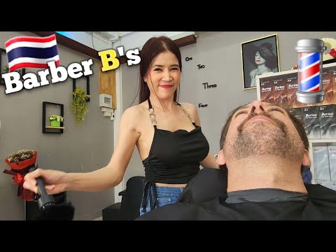 рџ She Won T Stop Until It S Perfect At Thai Lady Barber B S In Pattaya