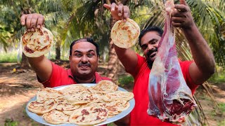 KOTHU KARI CHILLI PAROTTA | Mutton Chilli Parotta Recipe | Village Style Cooking | World Food Tube