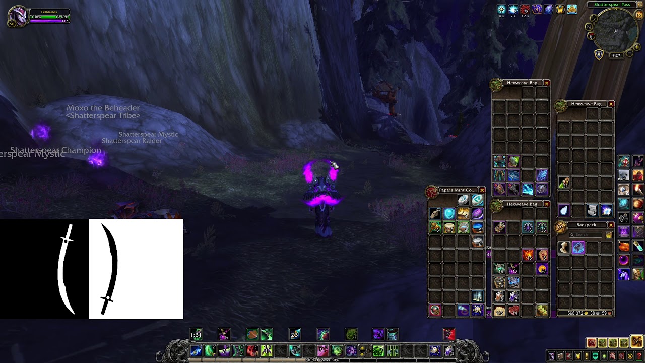 Wow Mount Drop Umbra Nightsaber Youtube